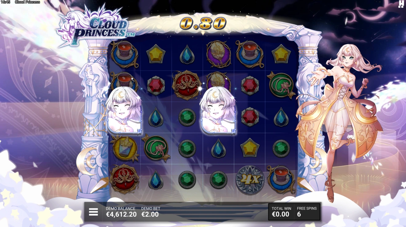 Cloud Princess Slot Bonus Raundlar