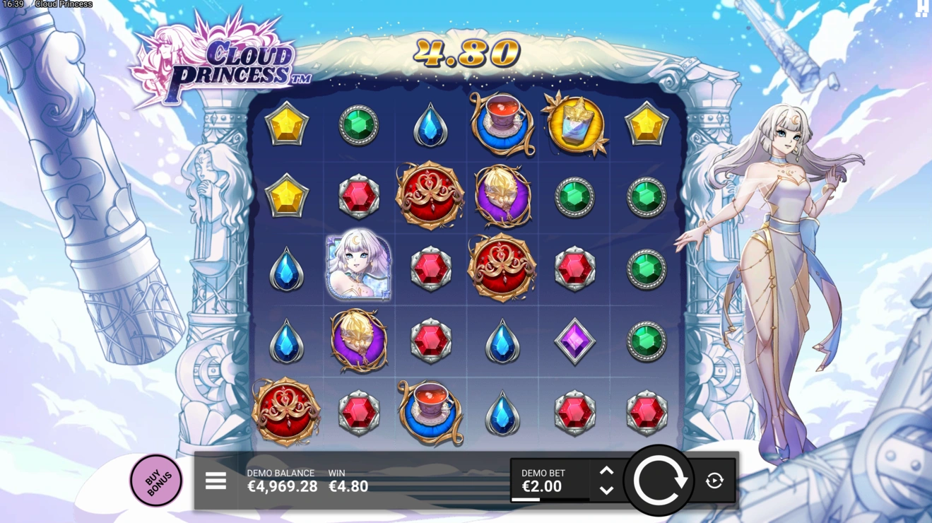 Cloud Princess Slot Oyun Xüsusiyyətləri