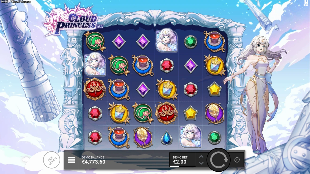 Cloud Princess Slot Scatterlər